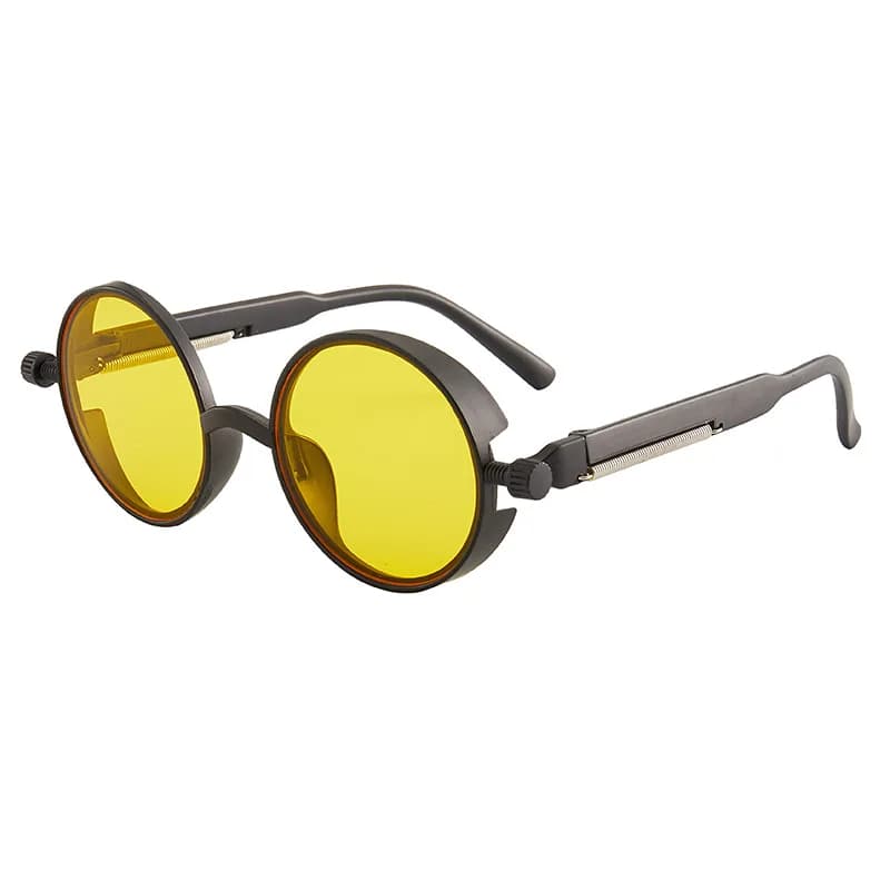 Lunettes de soleil Steampunk gothiques classiques pour hommes et femmes, lunettes de soleil rétro, m
