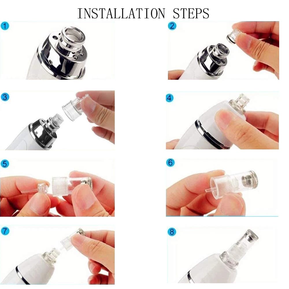 DermDelhi-Machine de peeling de la peau sous vide pour le visage, points noirs, élimination de l'acn