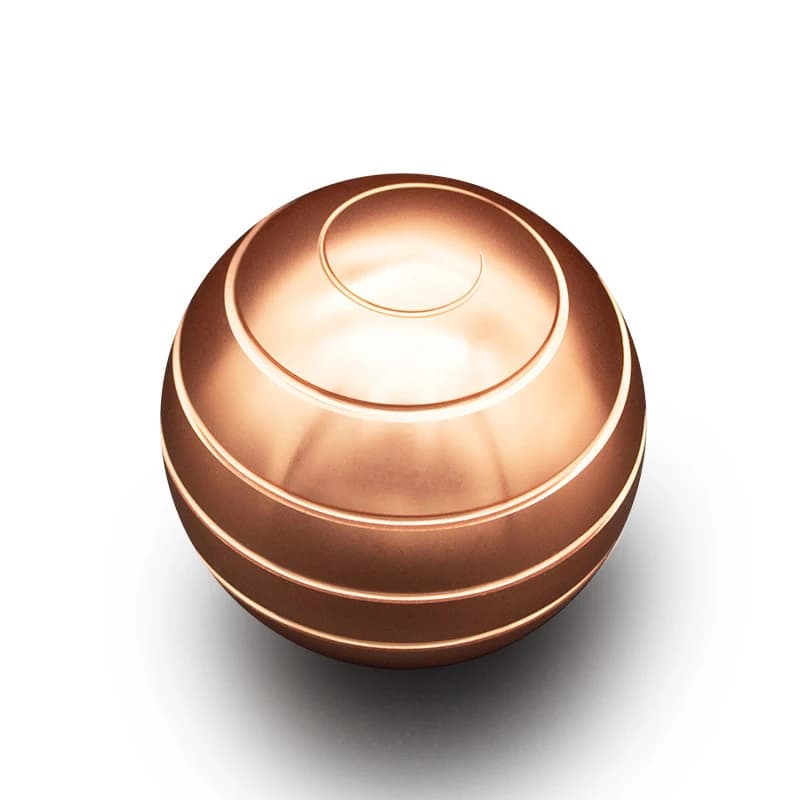 Jouet métallique anti-Stress pour adultes, en alliage d'aluminium, décompression, hypnose, gyroscope