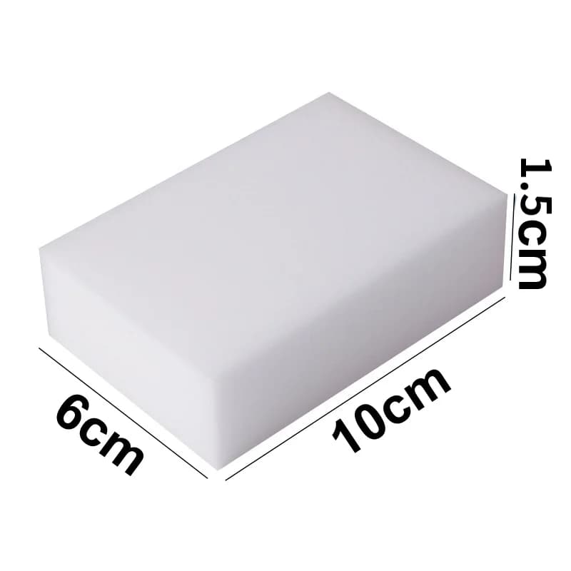 100 pièces/lot éponge mélamine éponge magique gomme pour cuisine bureau salle de bains mélamine nett