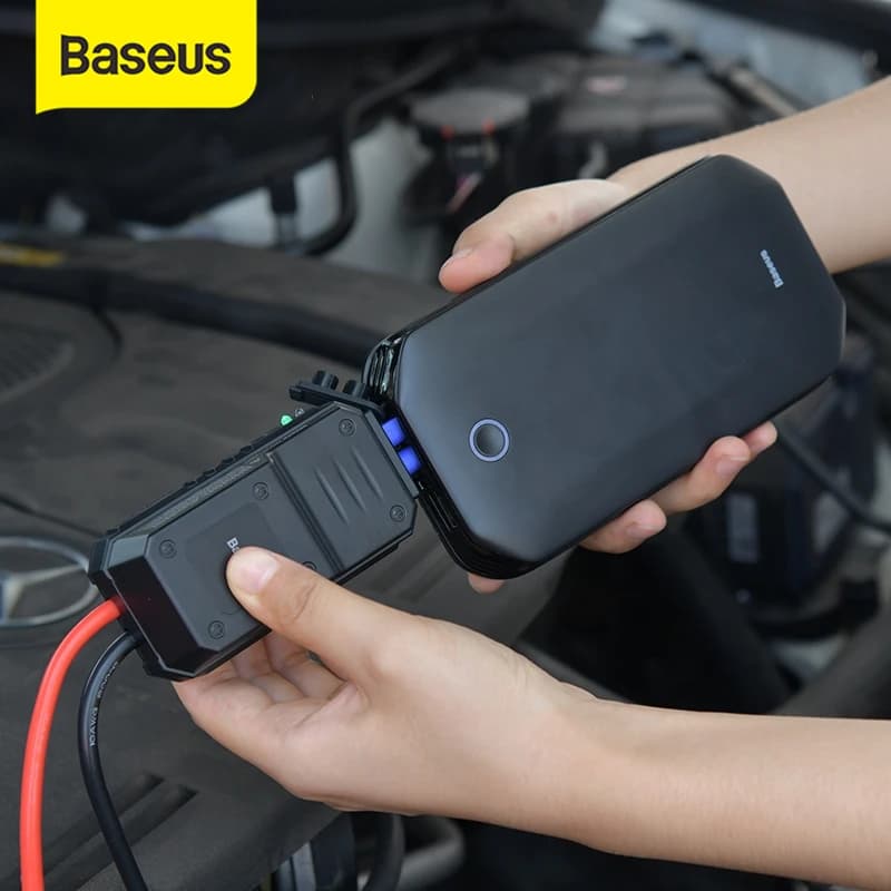 Baseus – démarreur de batterie de voiture, batterie externe, centrale électrique Portable 800A, char