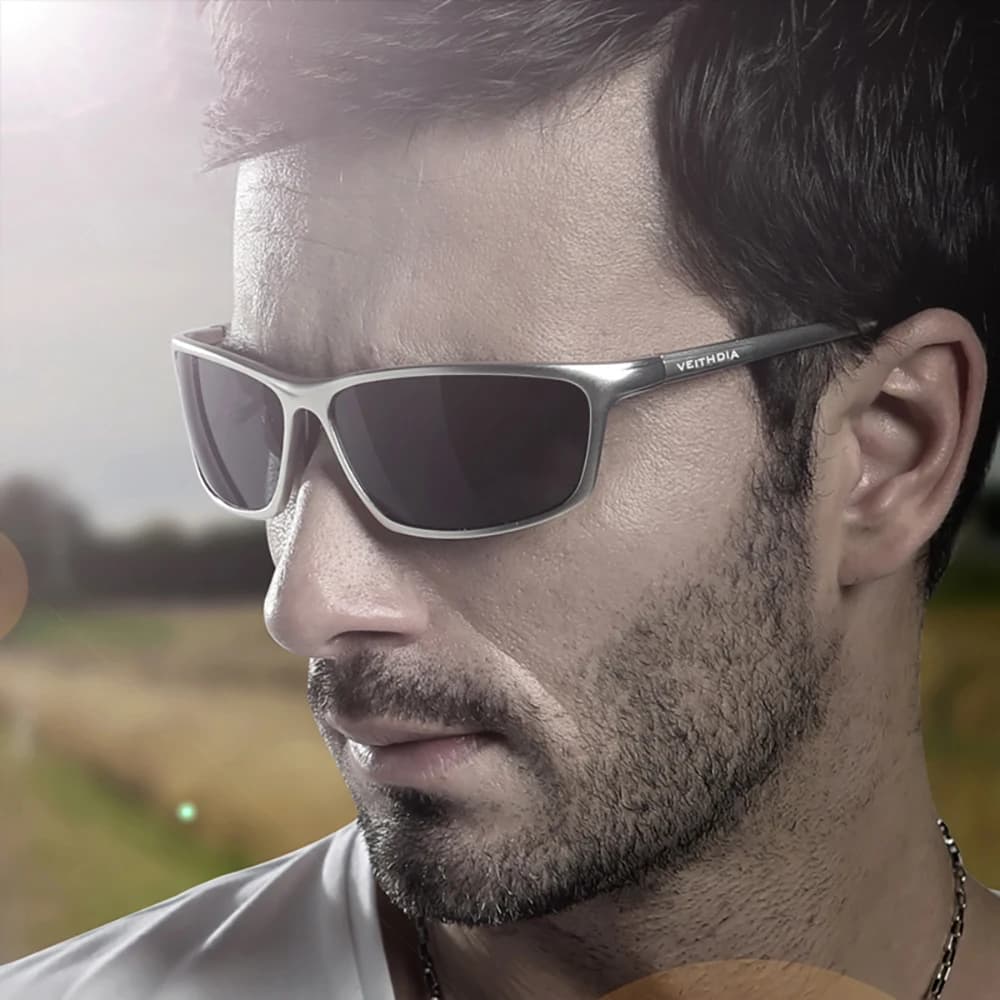VEITHDIA lunettes de soleil polarisées Vintage pour hommes femmes UV400 Sport lunettes de conduite e