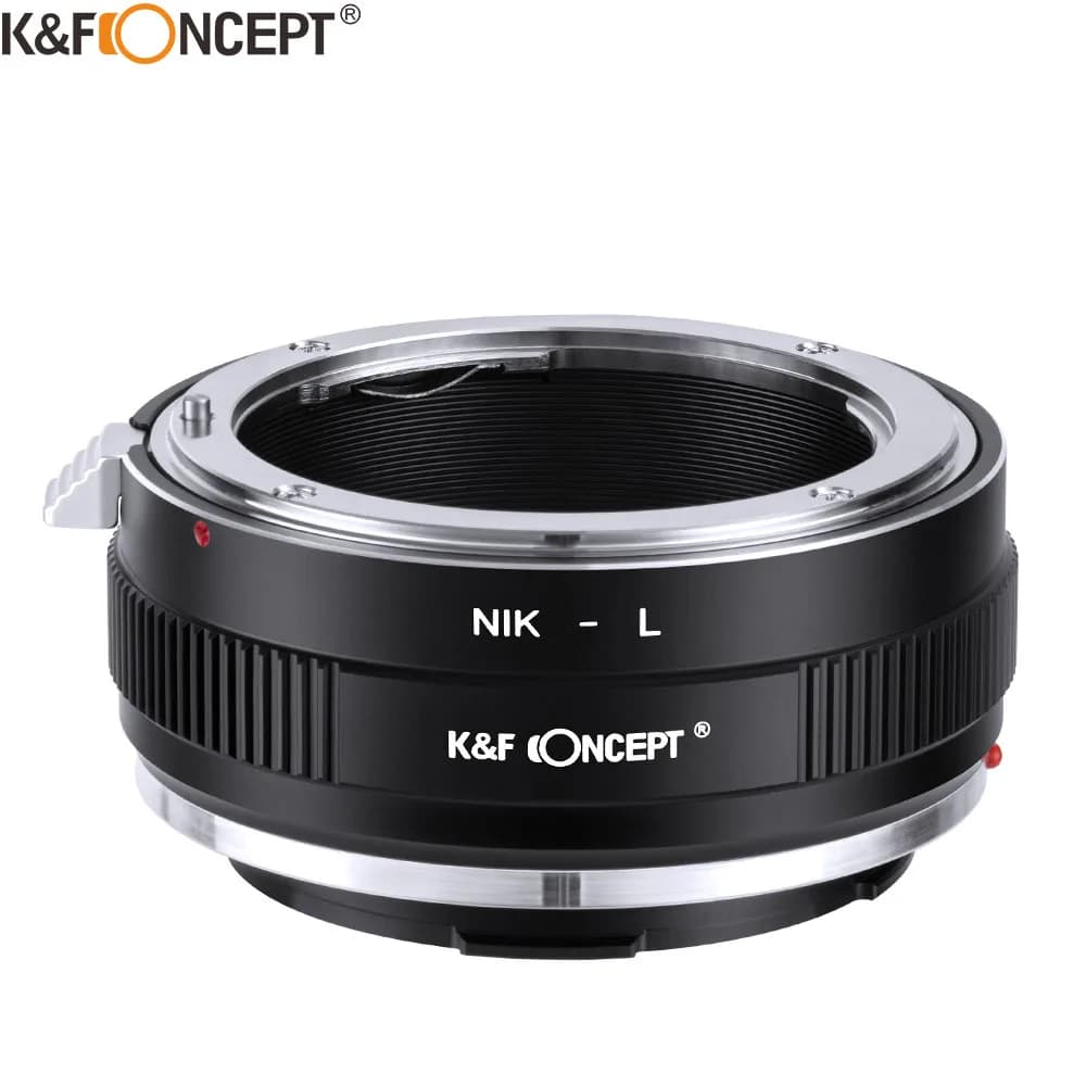 Adaptateur d'objectif d'appareil photo K&F CONCEPT Nik-L pour objectif Nikon F AI vers boîtier d'app