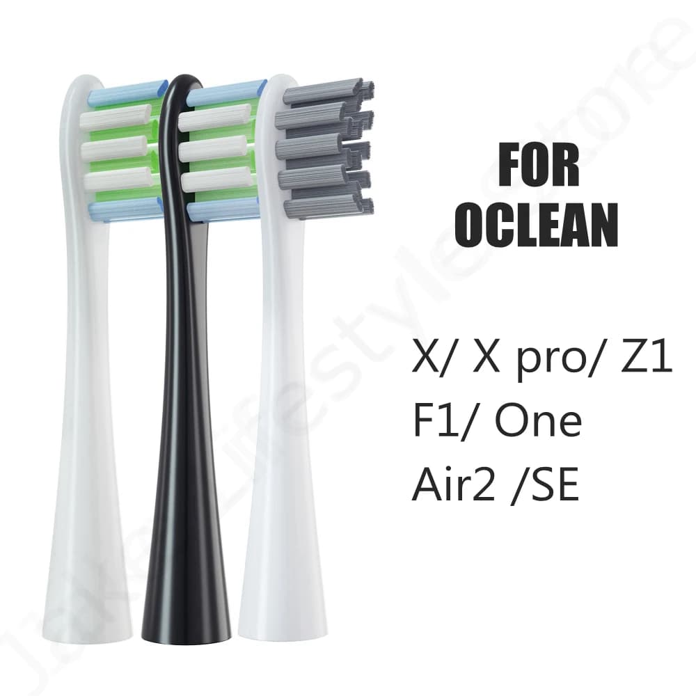 Têtes de brosse pour Oclean X/X Pro Elite/One/Air/SE, brosse à dents électrique sonique, buses à poi