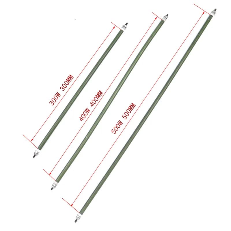Tuyau chauffant tubulaire droit électrique 110V/220V 300w/400w/500w, élément chauffant pour four à A