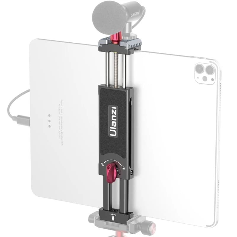 Ulanzi u-pad III – support de téléphone universel en métal pour tablette, pince Arca 1/4, vis de mon