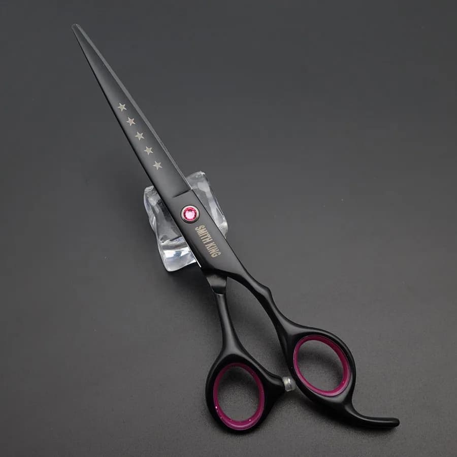 Ciseaux de coiffure professionnels, coupe de fil Laser 5.5 "et 6" et 7 "+ jeu de ciseaux de coiffeur