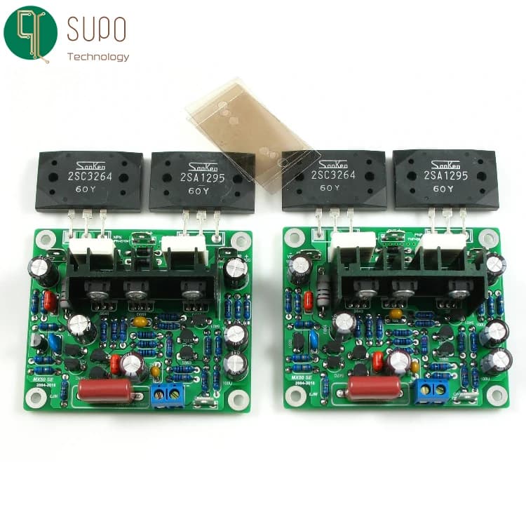 Carte amplificateur de puissance audio double canal MX50 SE 100W × 2, 2 pièces, amplificateur stéréo