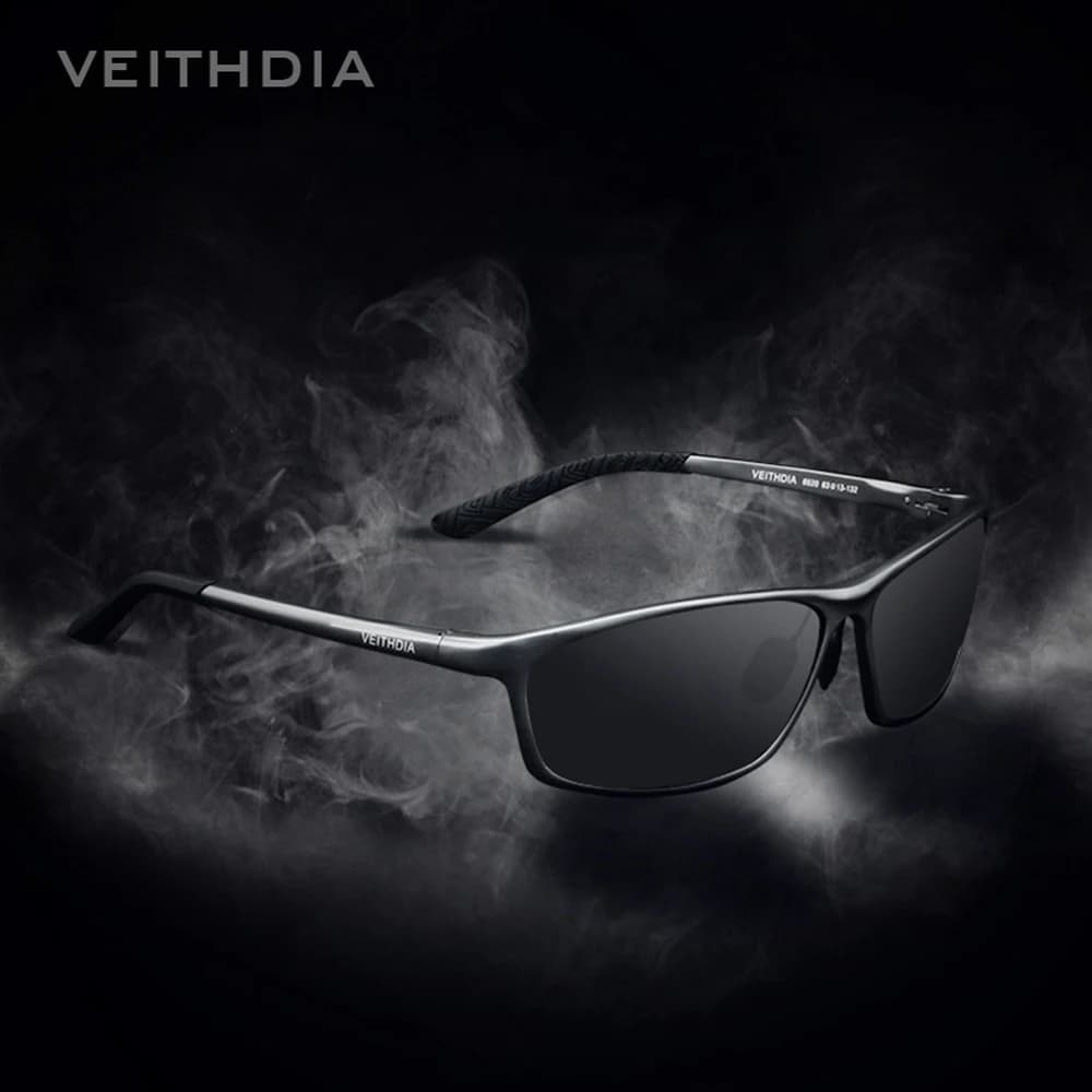 VEITHDIA lunettes de soleil polarisées Vintage pour hommes femmes UV400 Sport lunettes de conduite e