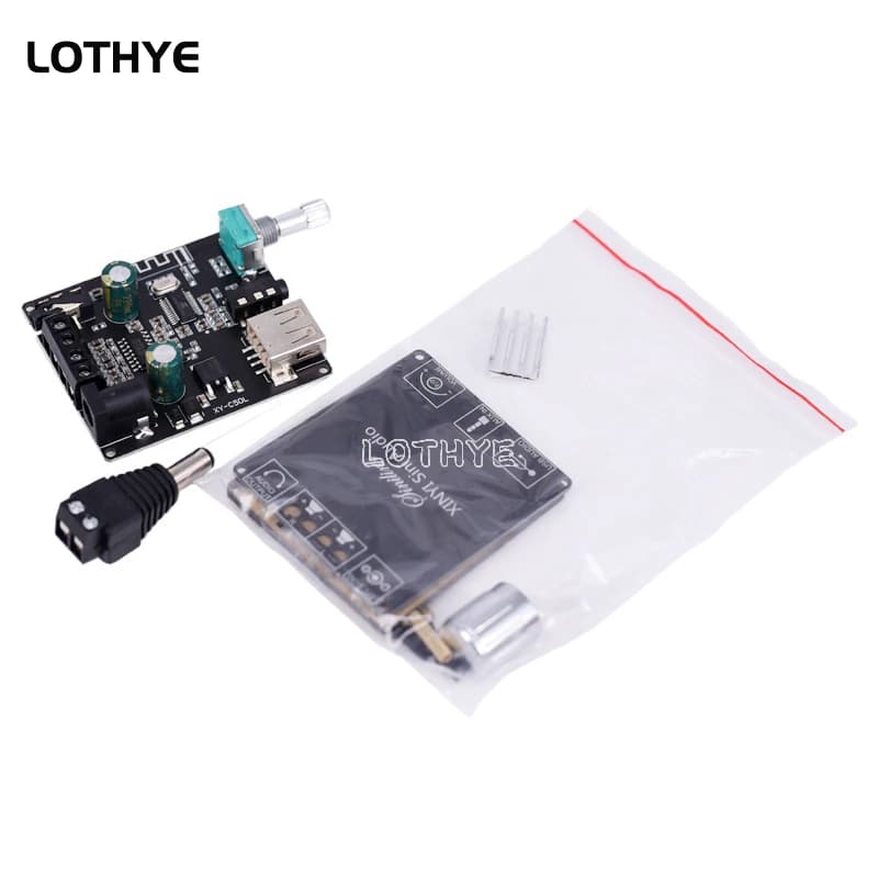 MINI amplificateur de puissance numérique Audio sans fil 50Wx2 Bluetooth 5.0, carte stéréo, amplific