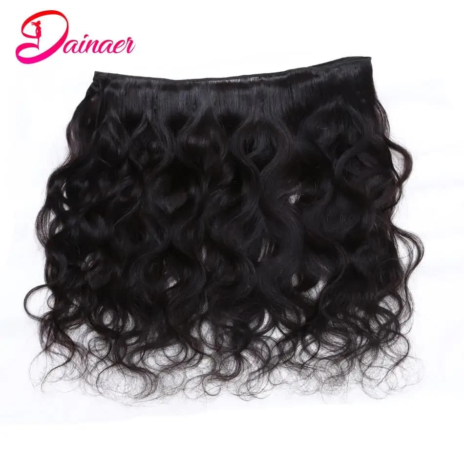 Bundles brésiliens de cheveux humains Body Wave, 100% cheveux vierges non transformés, tissage natur