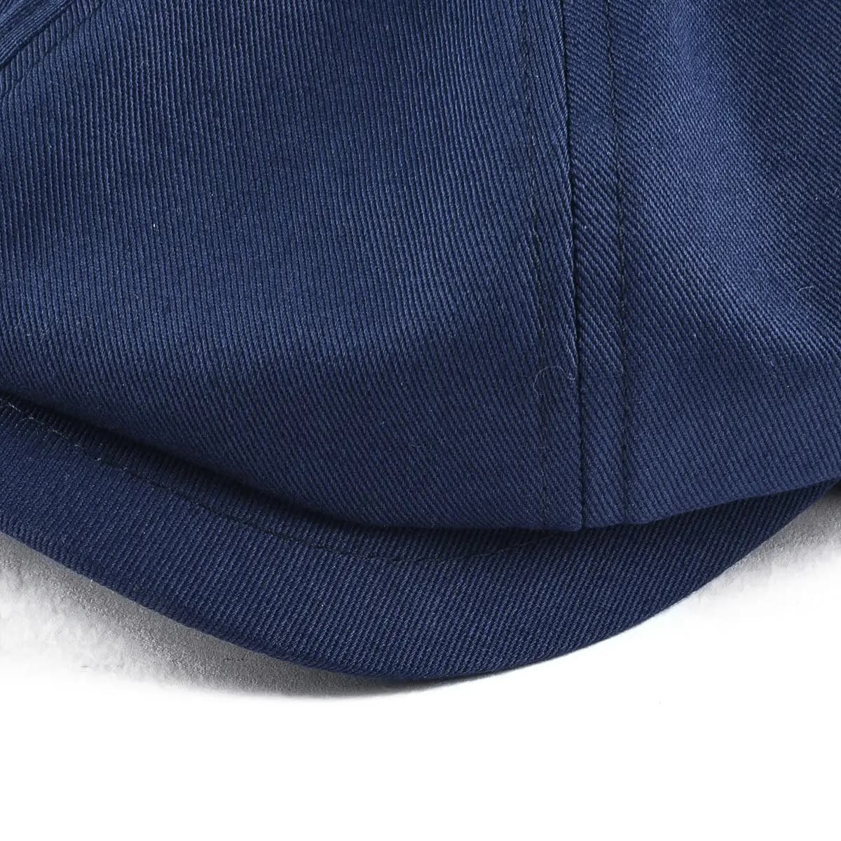 Casquette Gavroche BOTVELA en Coton Sergé pour Homme, Chapeau à Huit Panneaux pour Femme, Casquettes