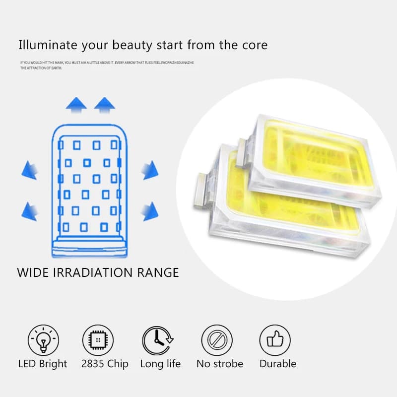 2 pcs/lot 50W LED puce projecteur ca 220V 240V SMD 2835 projecteur projecteur perles LED lampadaire 