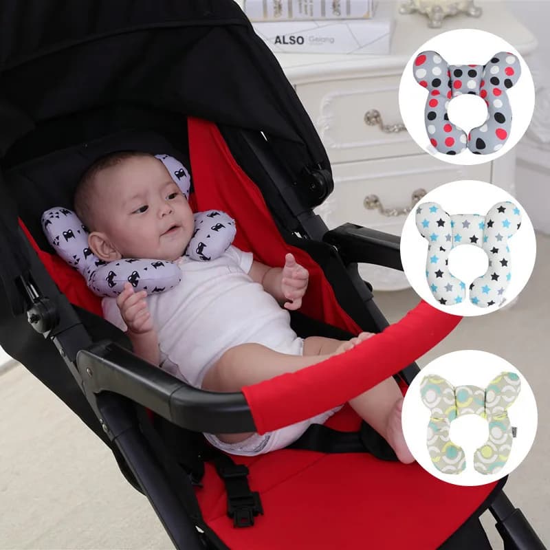 Oreiller de voyage pour bébé, appui-tête et cou pour enfant, adapté aux poussettes, voiture, voyage