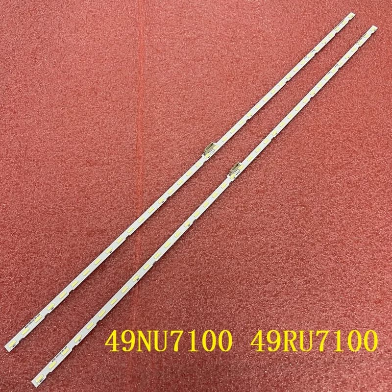 Bandes de rétroéclairage LED pour Samsung, UE49NU7100U, UE49N5500AU, UE49RU7100, UA49RU7100, UA49RU7