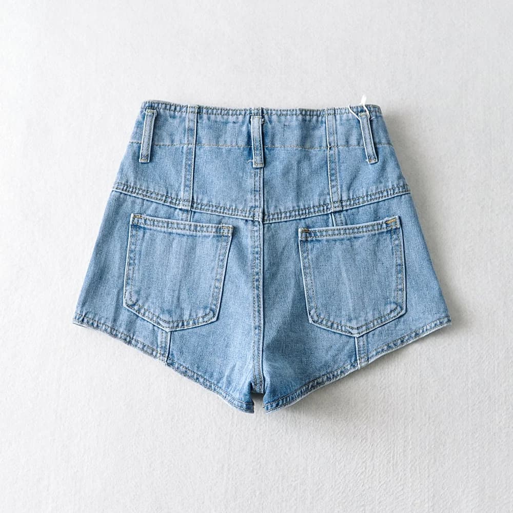 Jeans High audiGoals pour femmes, pantalons en denim vintage, pantalons décontractés, pantalons de c