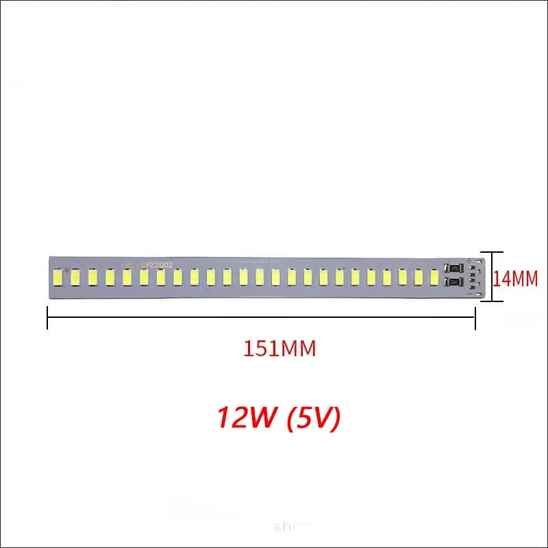 COMPSON 1 pièces 5730 SMD DC5V lampe à LED carte source de lumière USB lampe universelle perles lumi