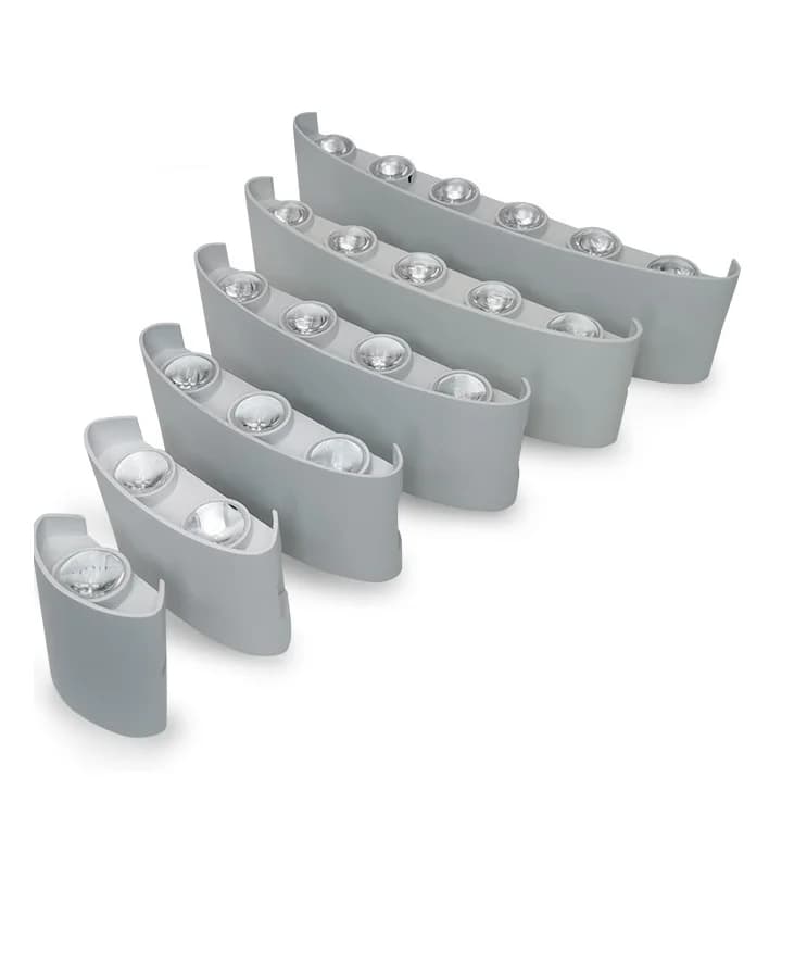 Applique murale LED 2W, 4W, 6W, 8W, 10W, 12W, imperméable, applique murale extérieure, porche/jardin