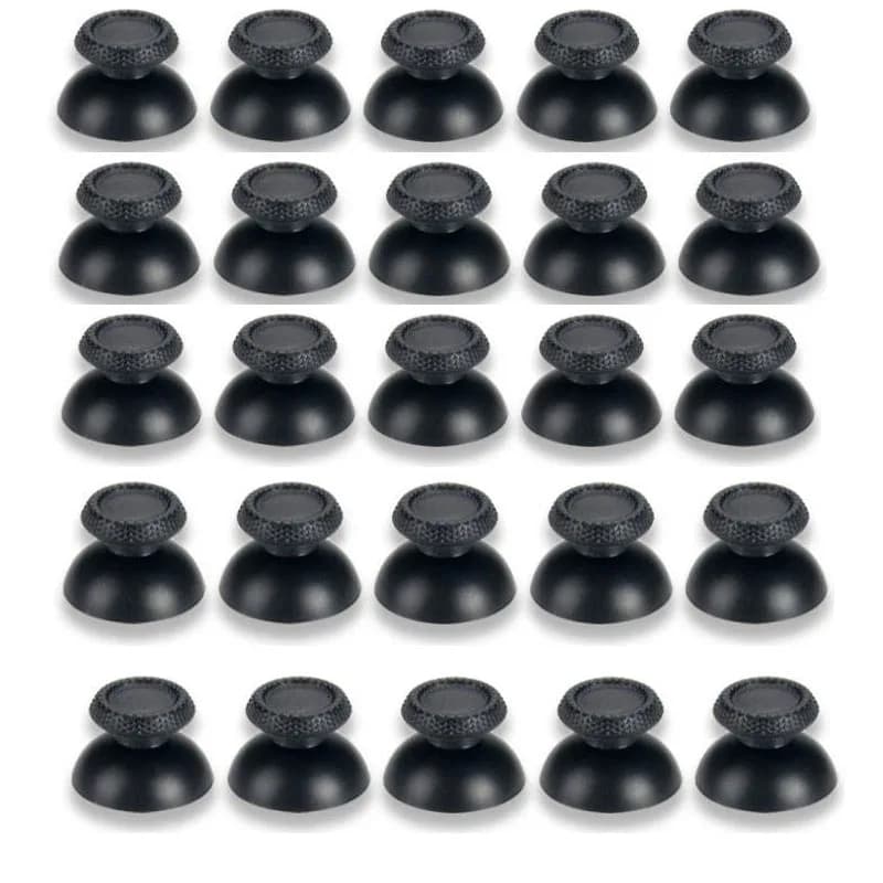 Capuchons de manettes de rechange pour manette Playstation 5, 50 pièces, 3D, analogique, champignon