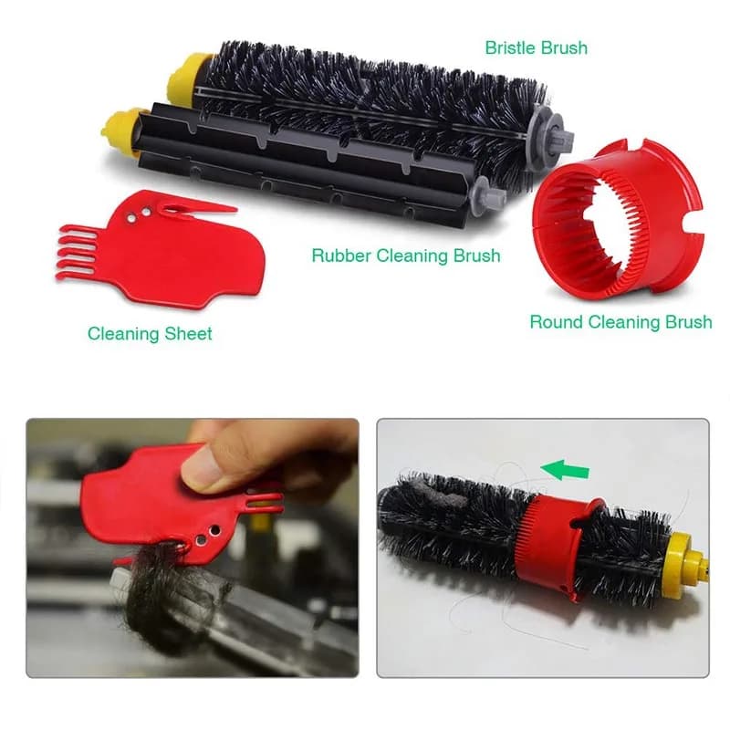 Remplacement pour aspirateur iRobot Roomba 610 620 625 630 650 660, filtre Hepa, brosse principale, 