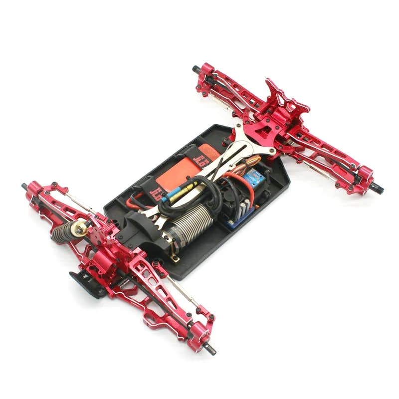 JLB 11101 21101 J3 1/10 RC télécommande voiture course métal mise à niveau accessoires bras inférieu