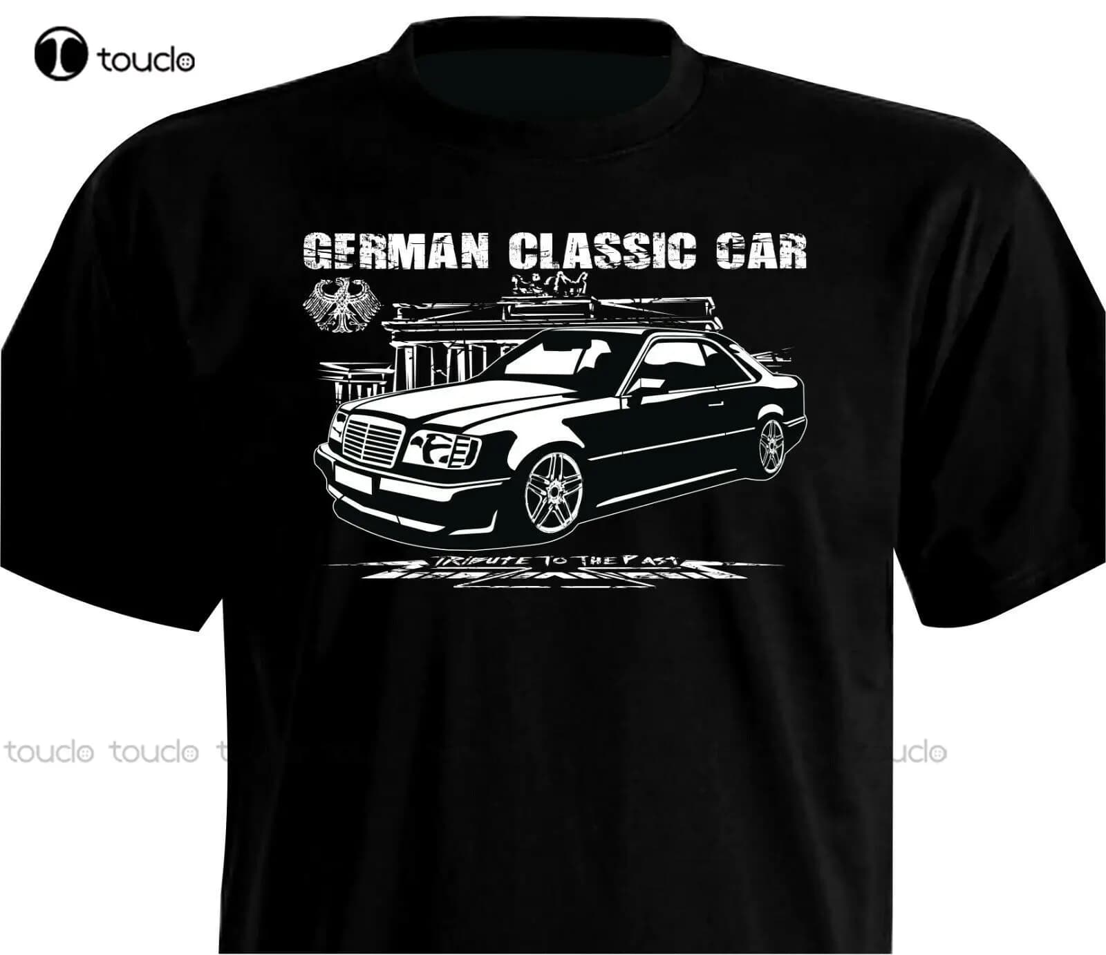 T-Shirt Oldtimer W124 Coupé 320 Ce E 220 2,0-6.0 Litre 1984 - 1993 chemises de pêche pour hommes