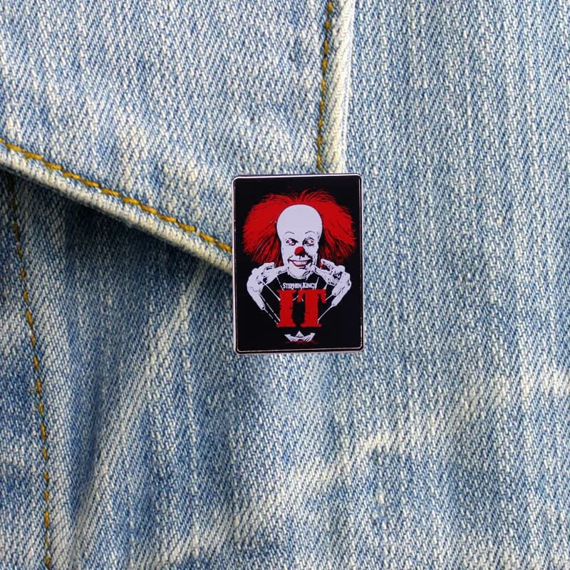 Broche à broche imprimée de eden king's IT