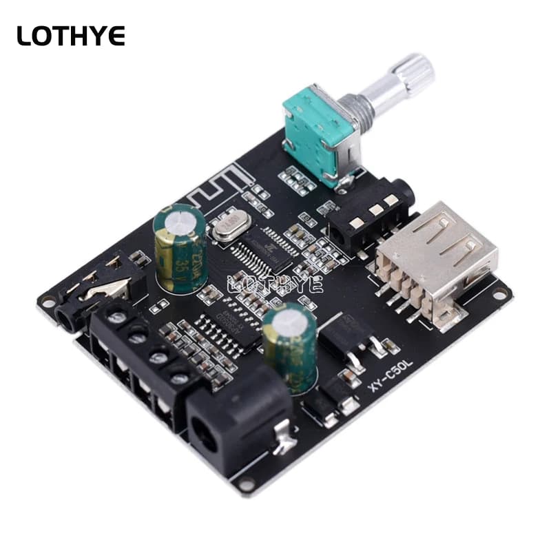 MINI amplificateur de puissance numérique Audio sans fil 50Wx2 Bluetooth 5.0, carte stéréo, amplific
