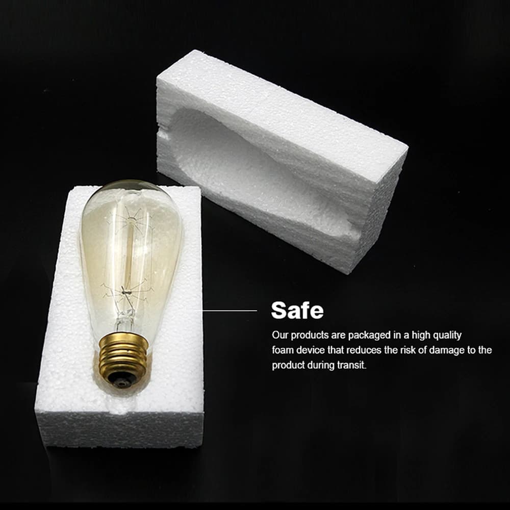Ampoule rétro Edison à intensité variable E27 40W 110V 220V Ampoule rétro lampe incandescente Filame