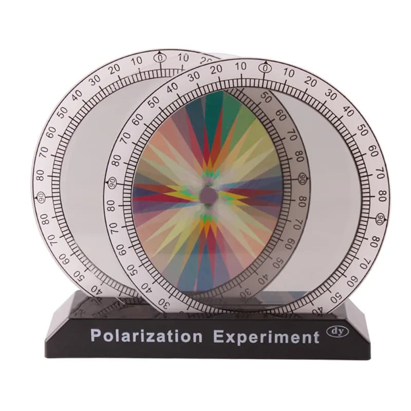 Polariseur de Polarisation lumineuse, démonstrateur pour étudiants, outils pédagogiques expérimentau
