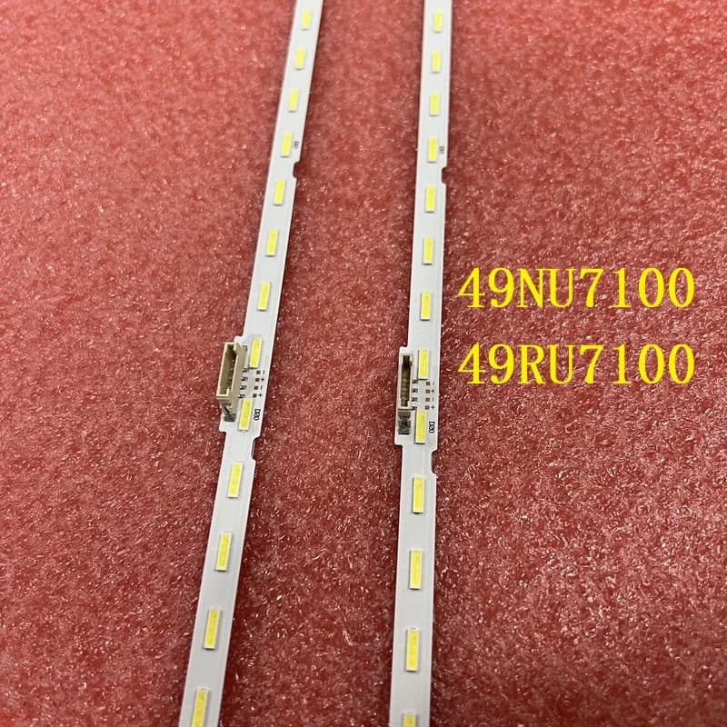 Bandes de rétroéclairage LED pour Samsung, UE49NU7100U, UE49N5500AU, UE49RU7100, UA49RU7100, UA49RU7