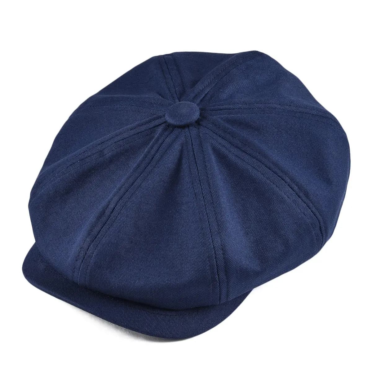 Casquette Gavroche BOTVELA en Coton Sergé pour Homme, Chapeau à Huit Panneaux pour Femme, Casquettes