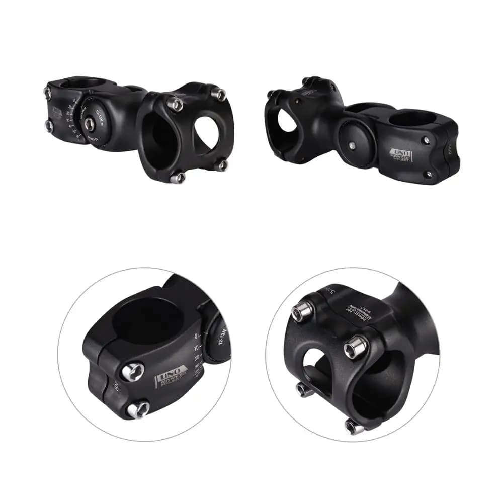 UNO – élévation de guidon de vélo réglable de 0 à 60 degrés, 25.4mm, 31.8mm