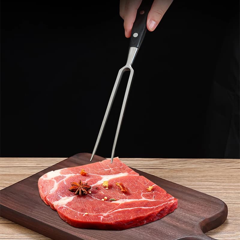 Fourchette de Barbecue outils de gril de boeuf accessoires de Barbecue en acier inoxydable Portable 