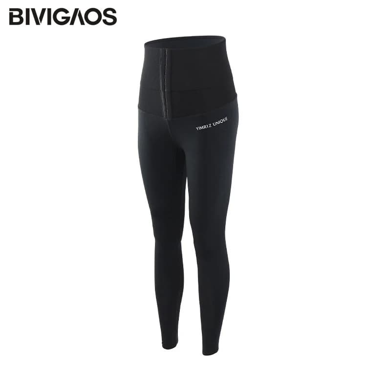 BIVIIncome OS-Leggings de fitness taille haute pour femmes, pantalons d'entraînement, ceinture aminc