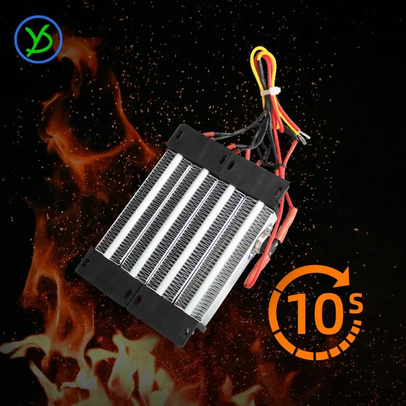 110 V 220 V 1000 W AC DC isolé PTC chauffage à Air en céramique pièces de chauffage électrique contr