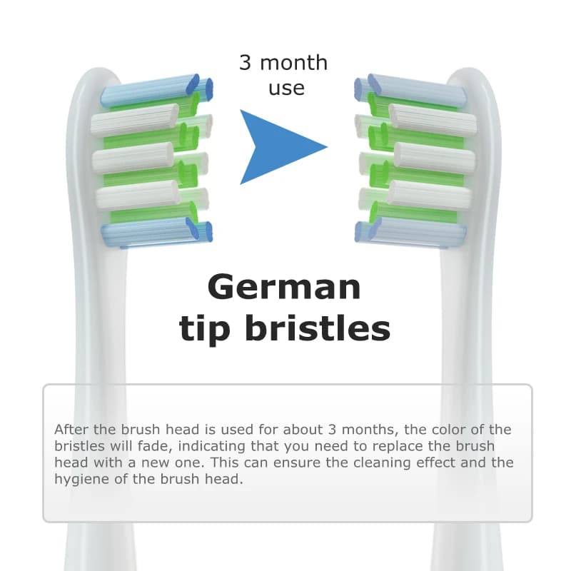 Têtes de brosse pour Oclean X/X Pro Elite/One/Air/SE, brosse à dents électrique sonique, buses à poi