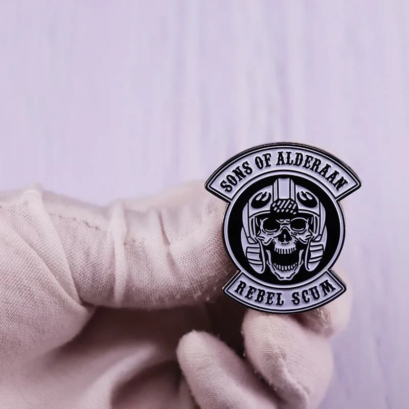 Sons Of Alderaan-Rebel Scum Pin Badge