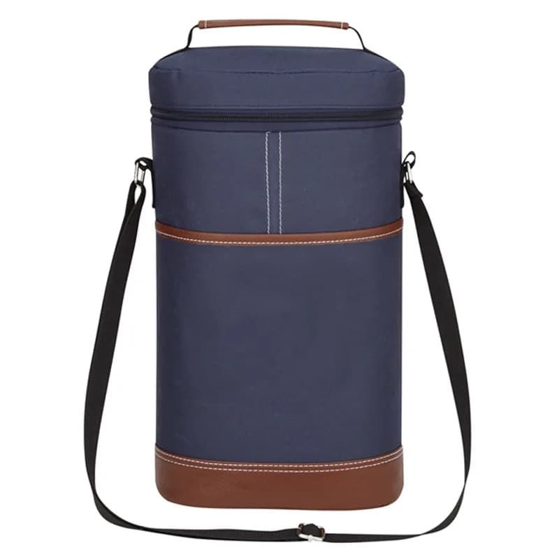 Sac isotherme pour bouteille de vin isotherme souple, bouteille thermique à 2 clics, sac d'extérieur