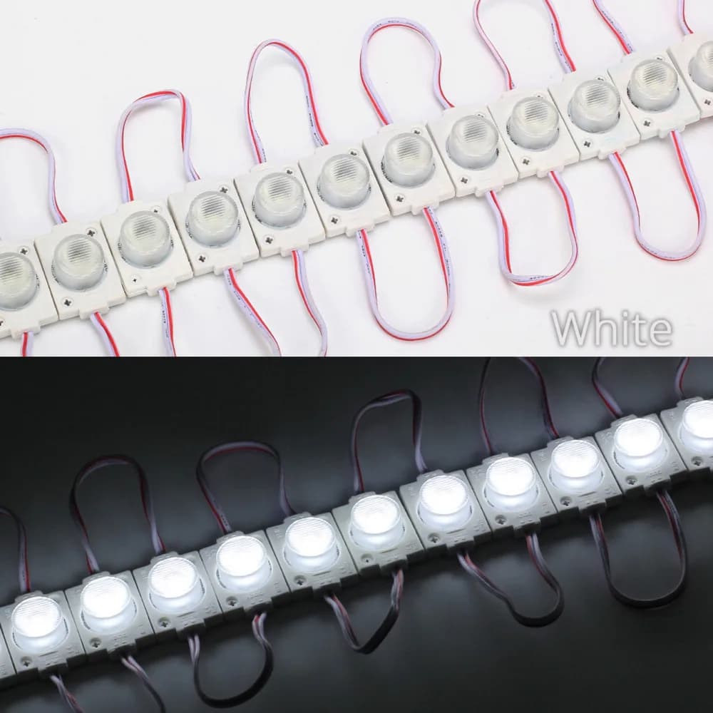 10 pièces Module de bande Led 12v COB lumière publicité conception signe rétro-éclairage boutique ba