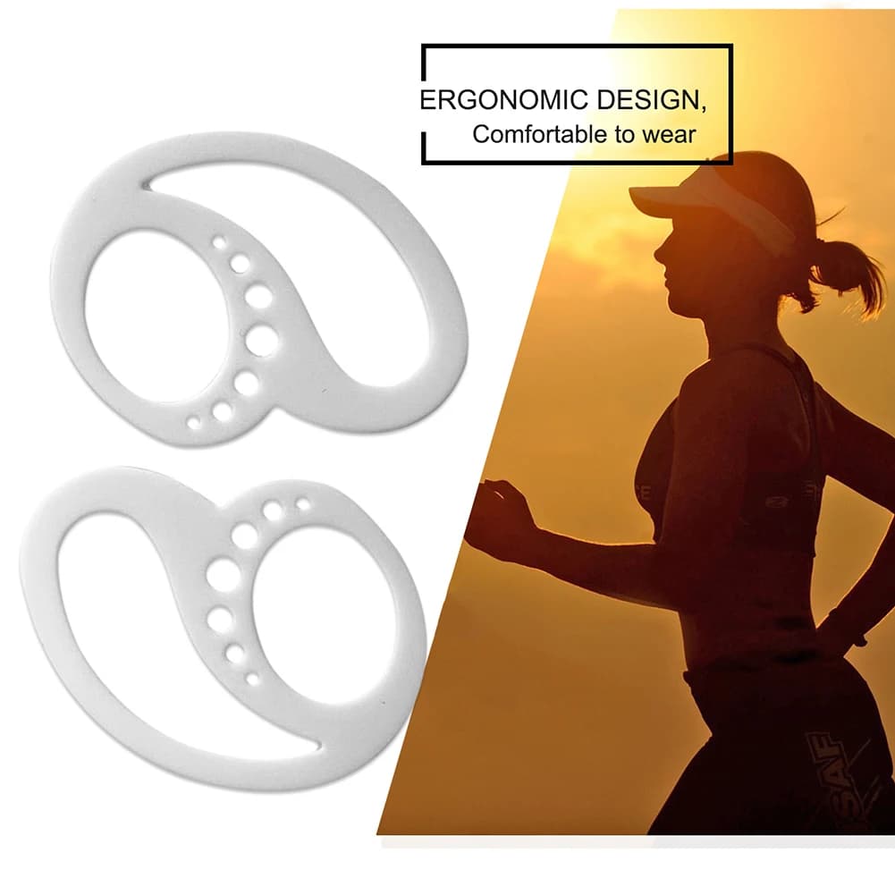 Crochets d'oreille anti-chute pour AirPods Pro, porte-écouteurs sans fil, support en silicone pour l