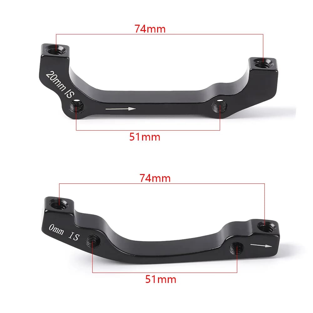 Adaptateur de frein à disque en alliage ultraléger, convertisseur PM/IS, rotor A à B, prompt ket, ac