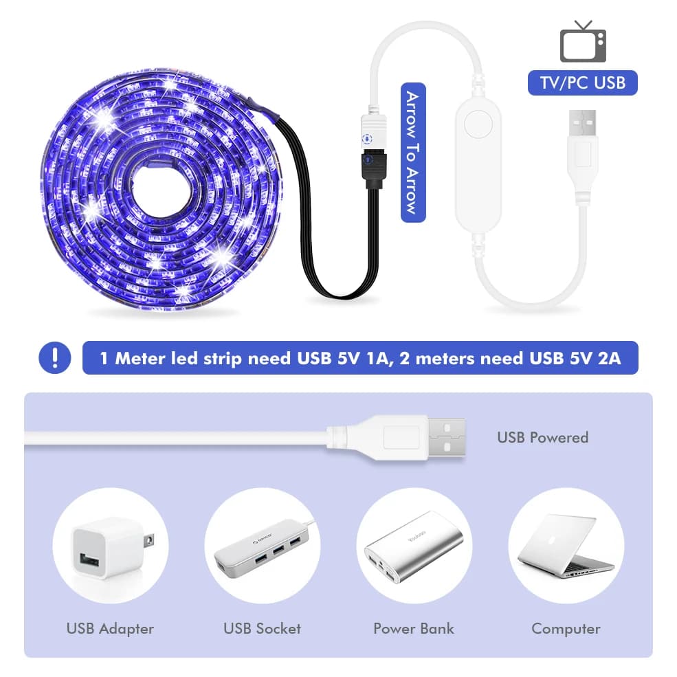 Tuya Smart Life APP 5V-24V WiFi 3 broches 4 broches RGB LED bande lumineuse télécommande sans fil ma