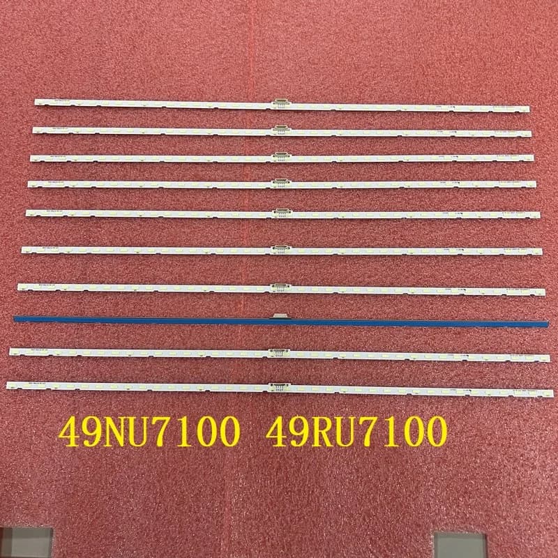 Bandes de rétroéclairage LED pour Samsung, UE49NU7100U, UE49N5500AU, UE49RU7100, UA49RU7100, UA49RU7