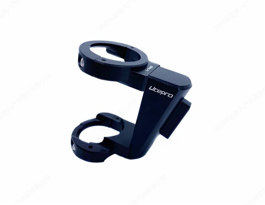 Litepro pour Birdy série 2-3 sacs avant de vélo pliant sacoches bloc adaptateur en alliage d'alumini