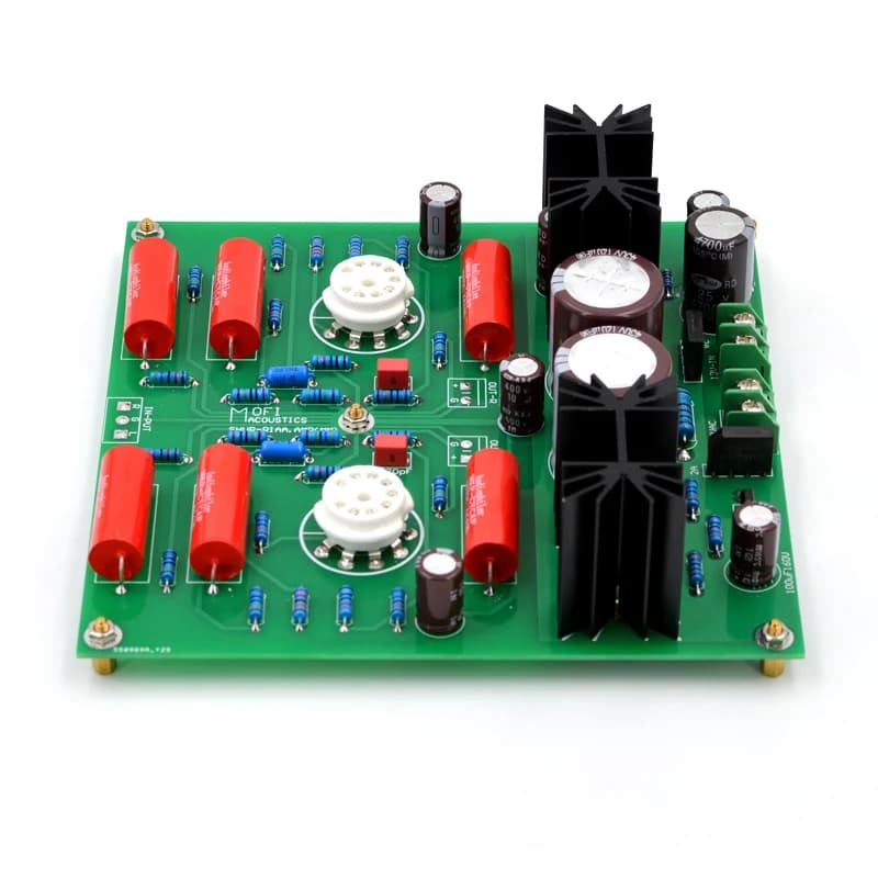 MOFI-SHURE-Amplificateur Phono Tube (MM) Peugeot RIAA-DIY et carte finie