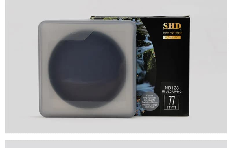 Benro 49 52 58 67 77 72 82mm SHD ND16 ND32 ND64 ND128 ND256 ND500 ND1000 Filtre ND circulaire