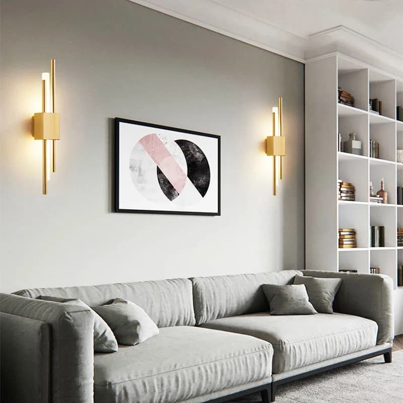 Applique Murale LED au Design Moderne, Luminaire Décoratif d'Nik, Idéal pour un Salon, un Couloir ou