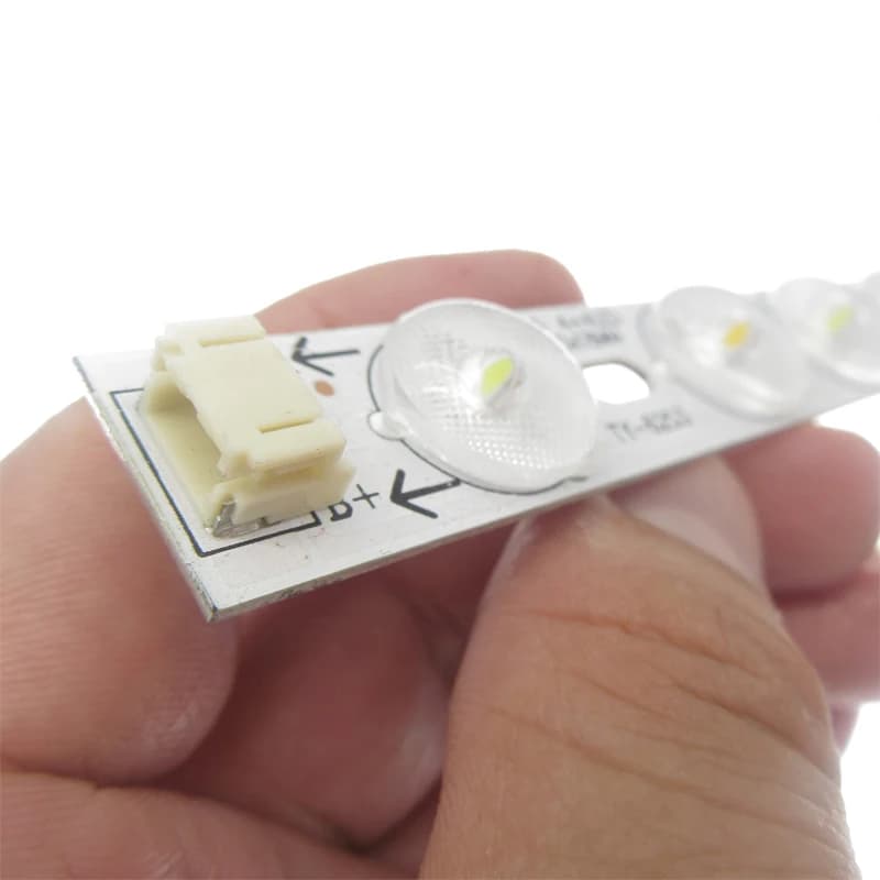 10 pièces LED Tube plafonnier Module Source 4W 6W 8W trois couleurs 2835 LED barre lumières plafonni