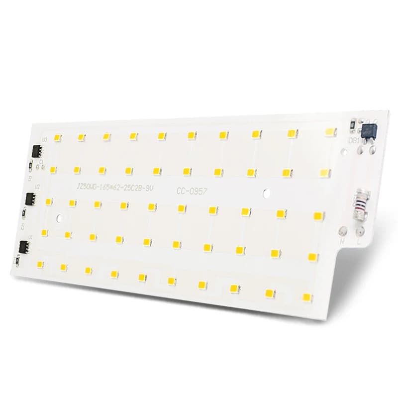 2 pcs/lot 50W LED puce projecteur ca 220V 240V SMD 2835 projecteur projecteur perles LED lampadaire 